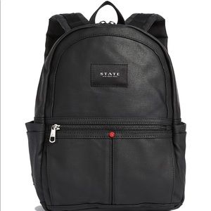 STATE Mini Kane Backpack in Black